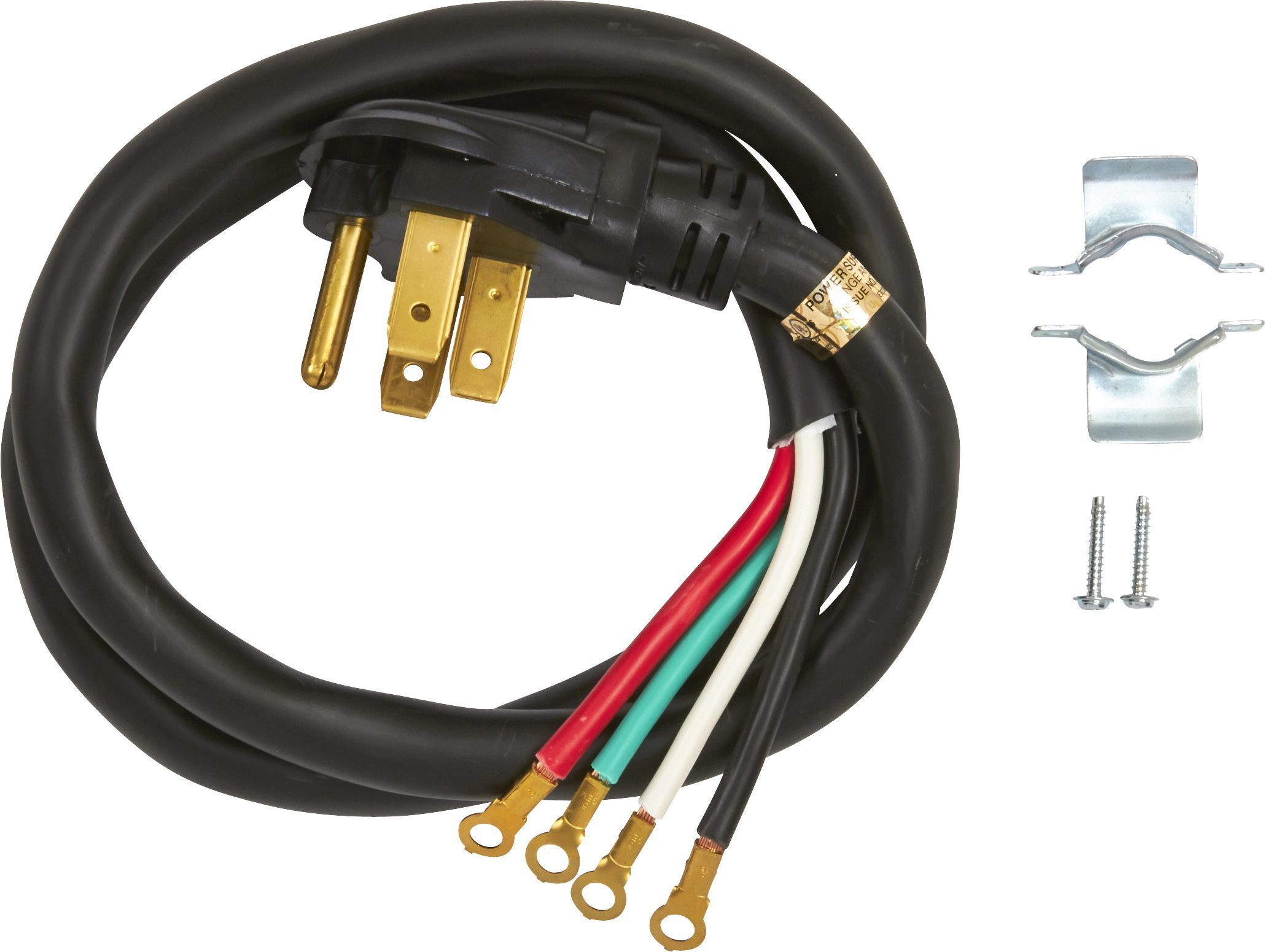 Amazon.com: GE WX09X10037 Genuine OEM 4ft. Power Cord 50 AMP 4